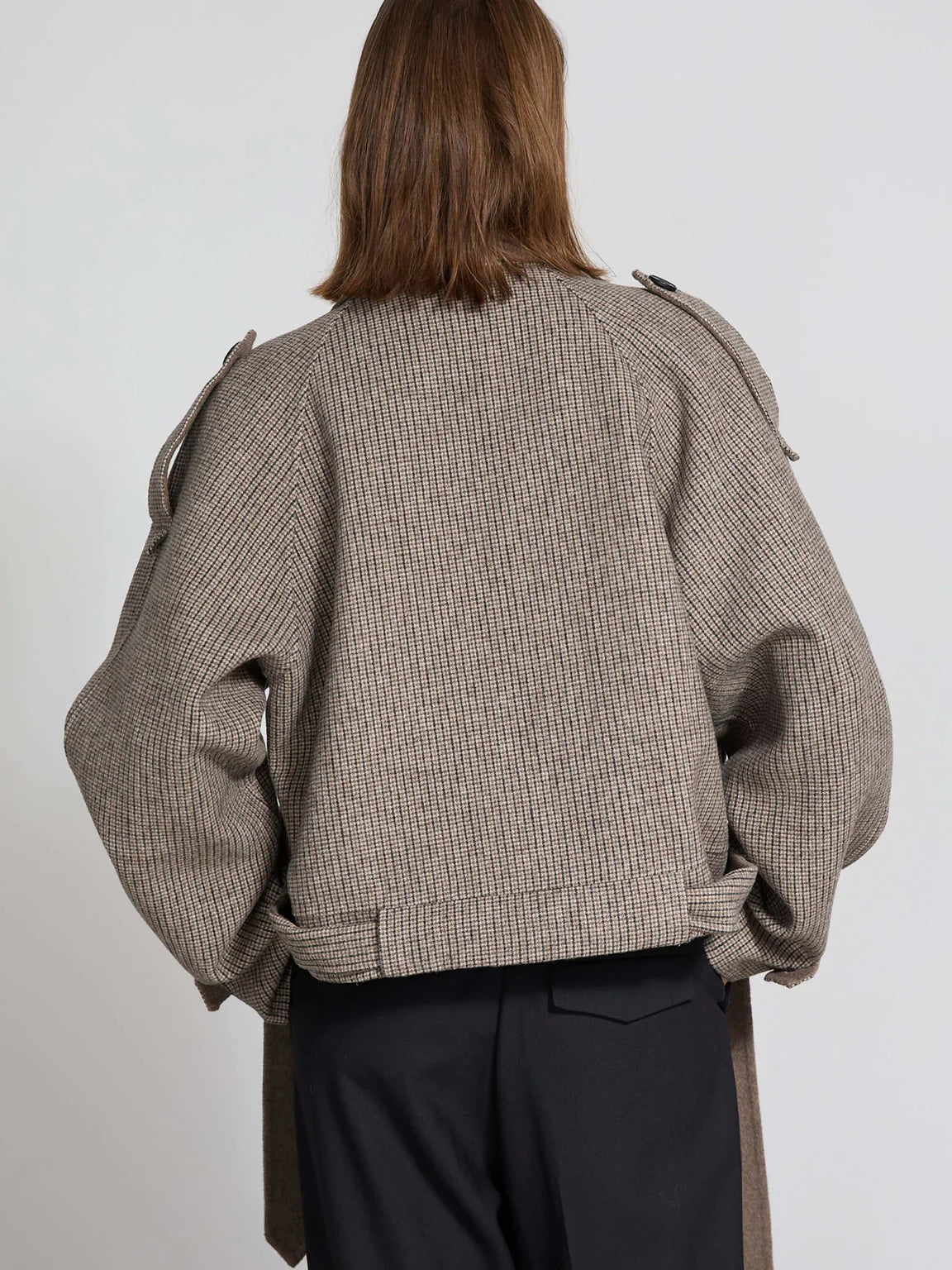 John Jacket Checked - Beige