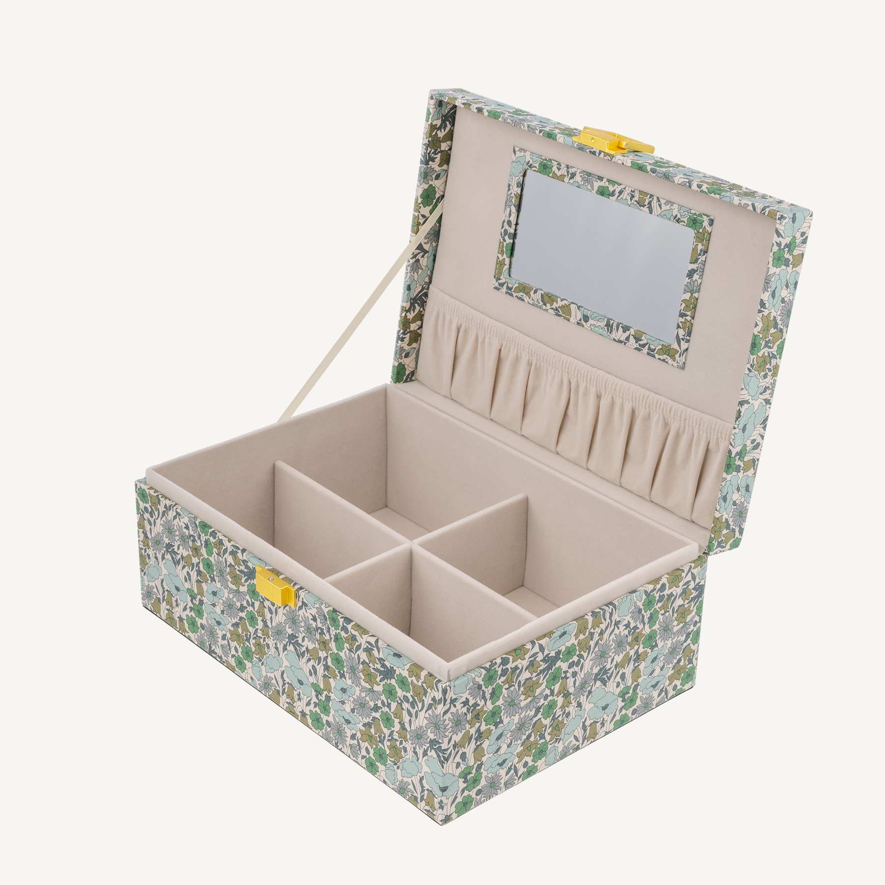 Smyckeskrin Square Mw Liberty - Poppy And Daisy Teal