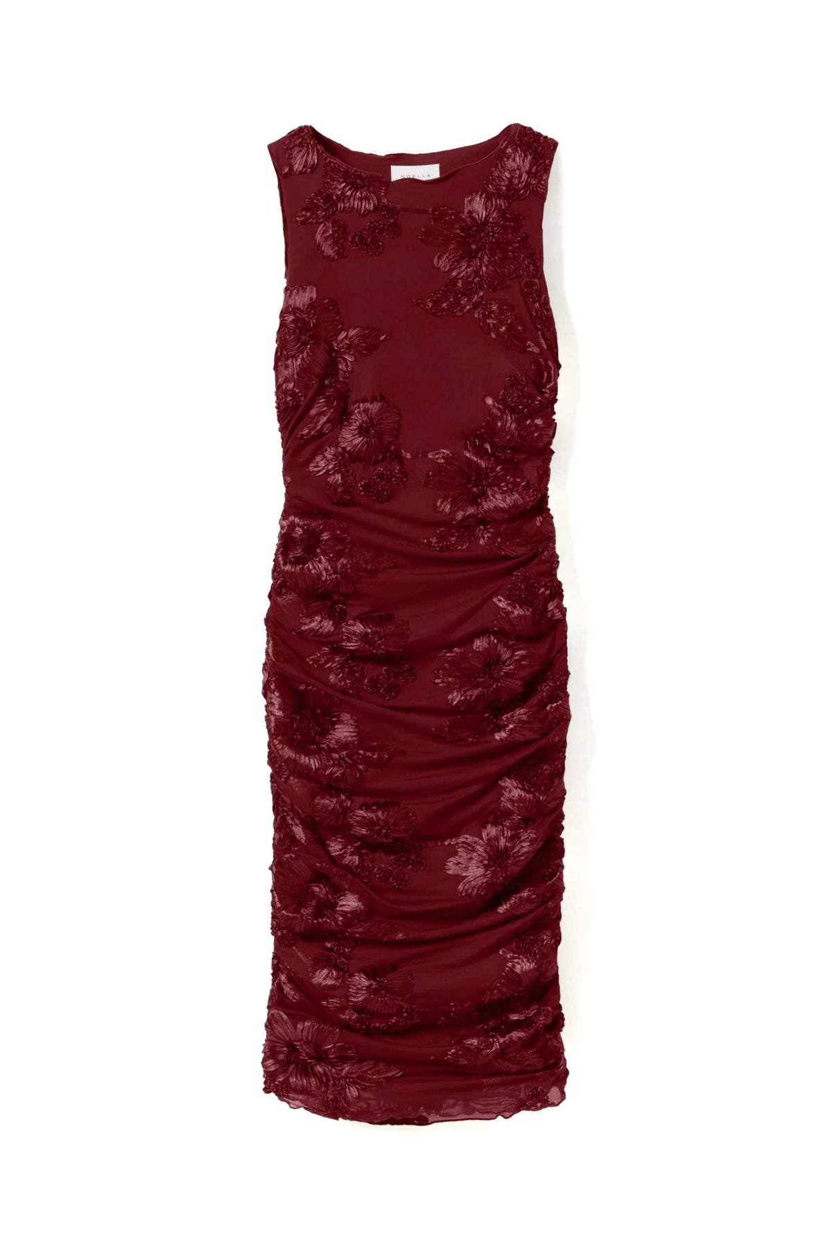 Lavinia Dress - Vinröd