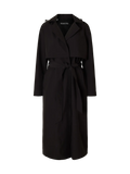 Aline Tech Trenchcoat - Black