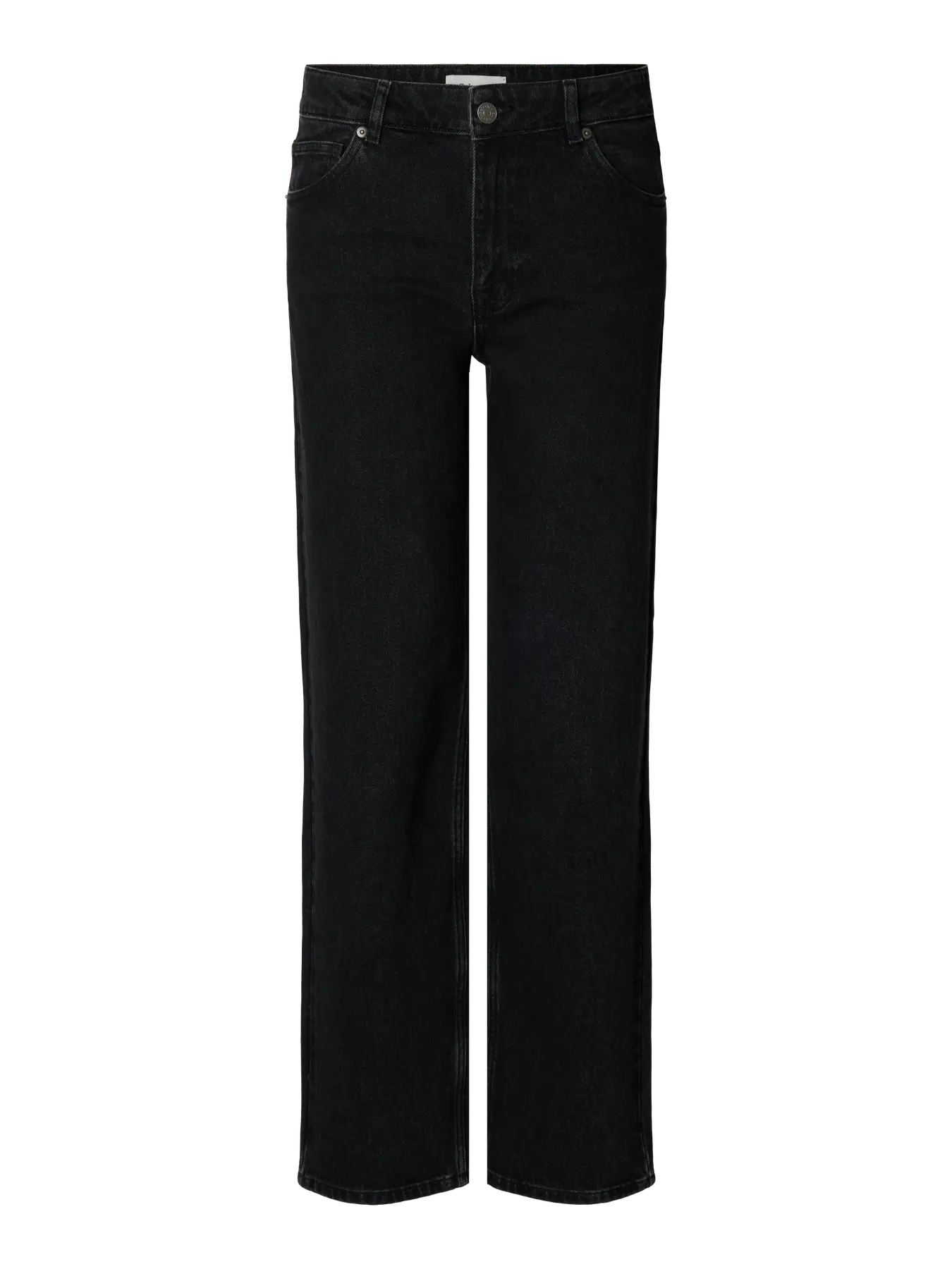 Straight Bea-Kori MW Jeans - Svart Denim