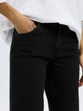 Straight Bea-Kori MW Jeans - Svart Denim