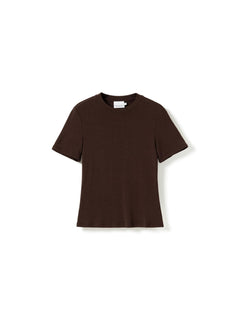 Lidie Ss Top - Chocolate