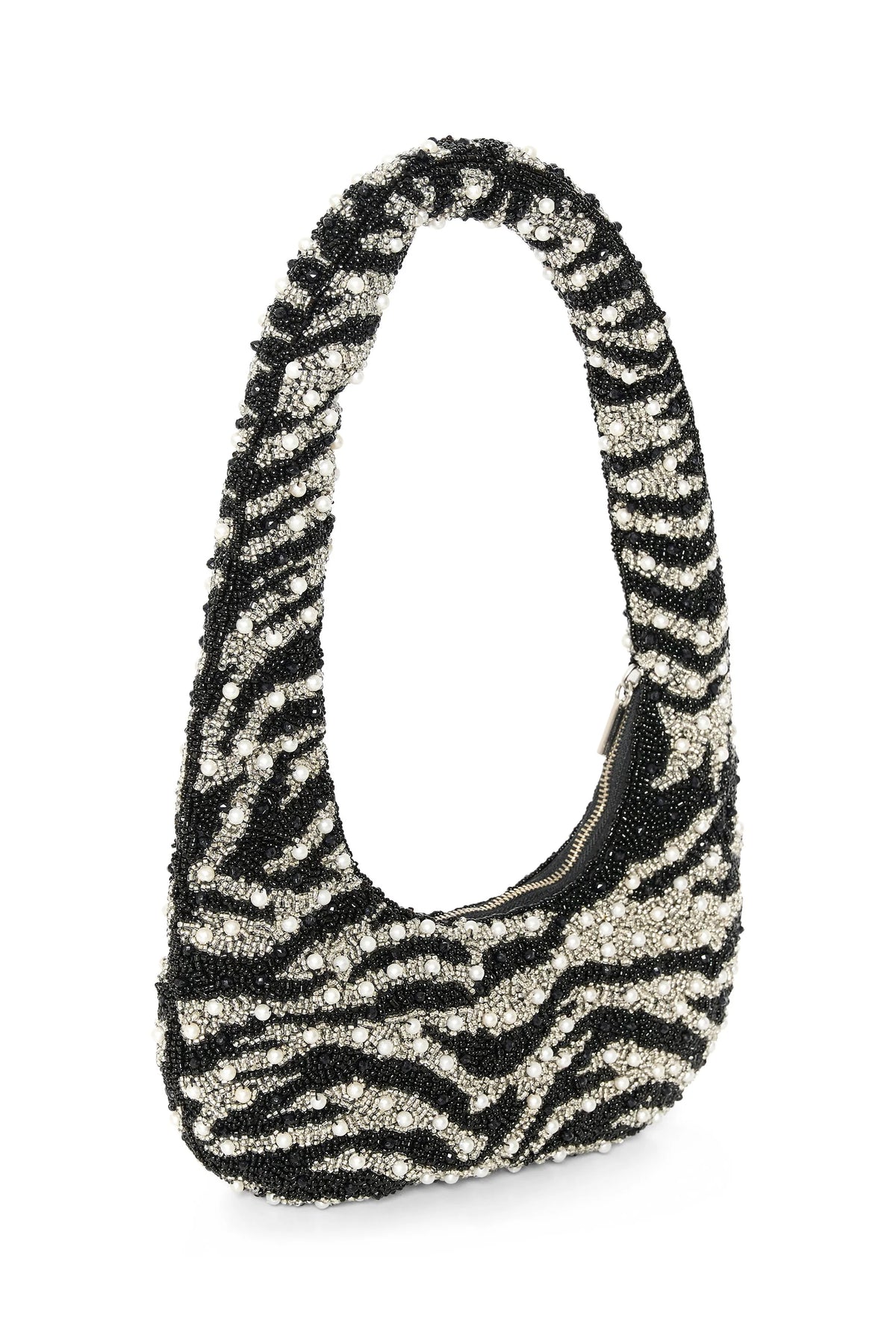 ZebrayGZ Bag - Zebra Pearl Rhinst