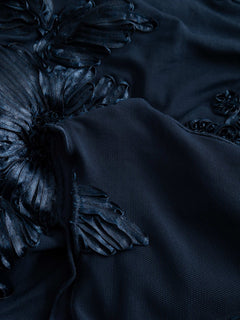 Lavinia Dress - Navy