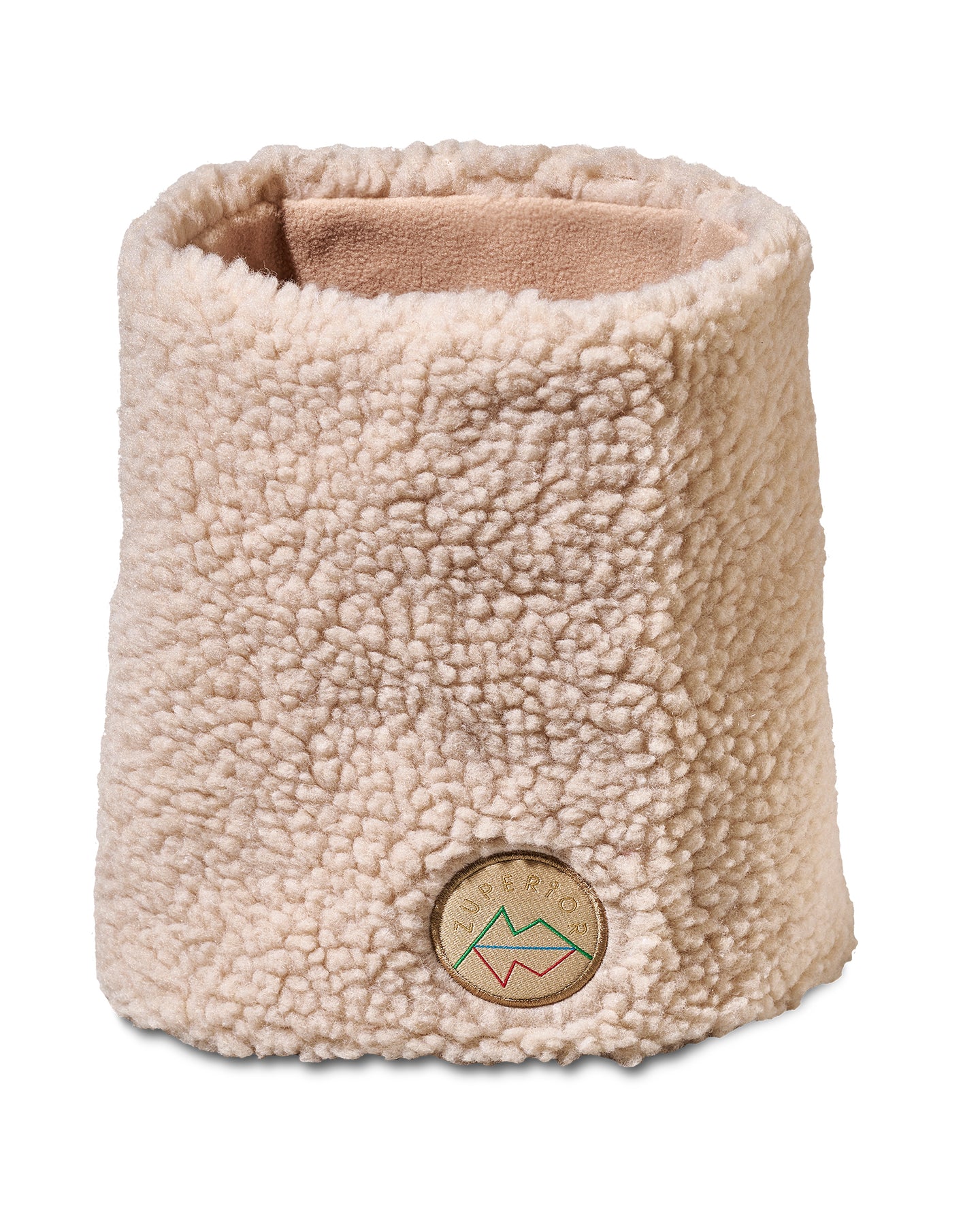 Halskrage i teddyfleece