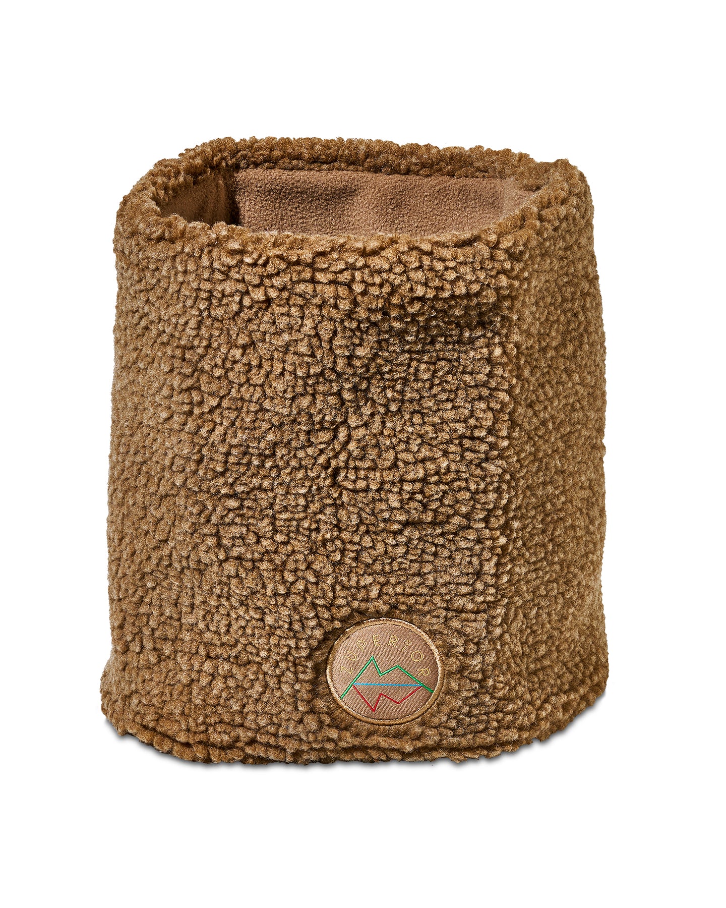 Halsvärmare Teddyfleece - Brun