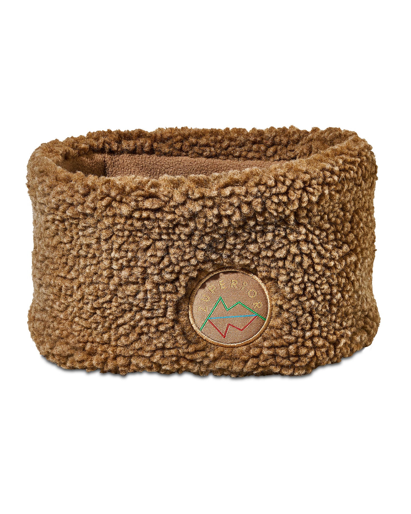Pannband Teddyfleece - Brun