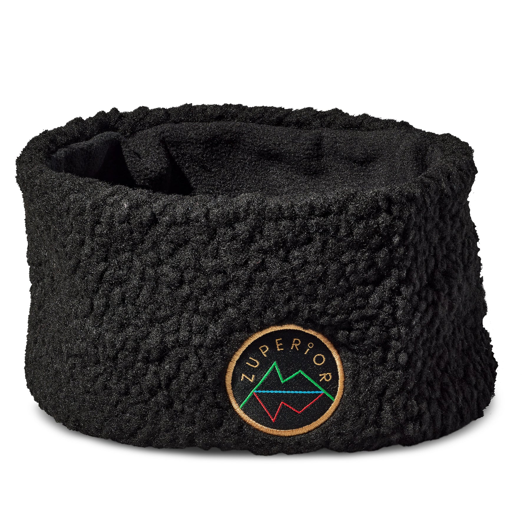 Pannband Teddyfleece - Svart