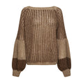 Liana Knit Sweater - Brown/Camel