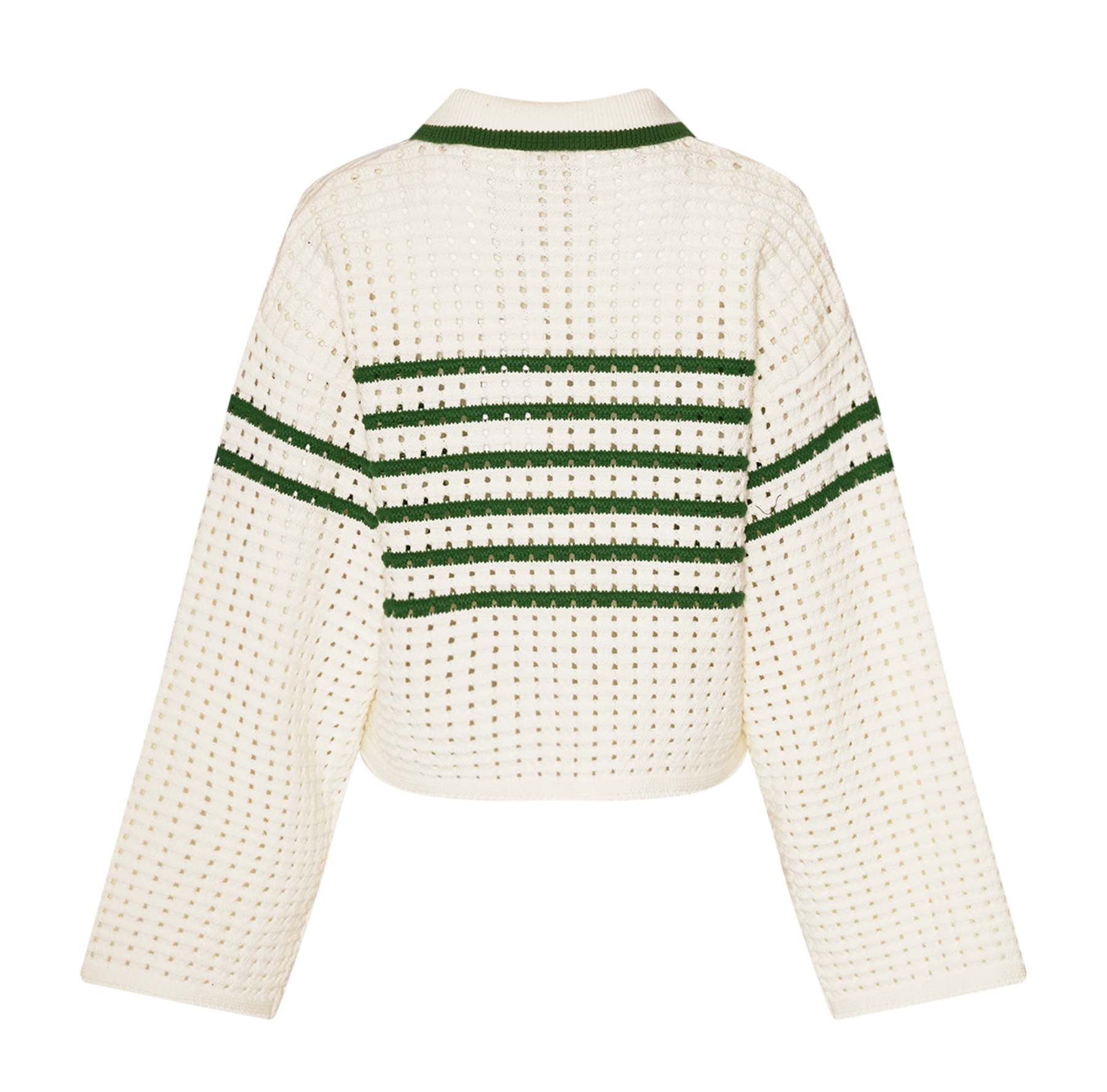 Leen Knit - Talani Green Stripe