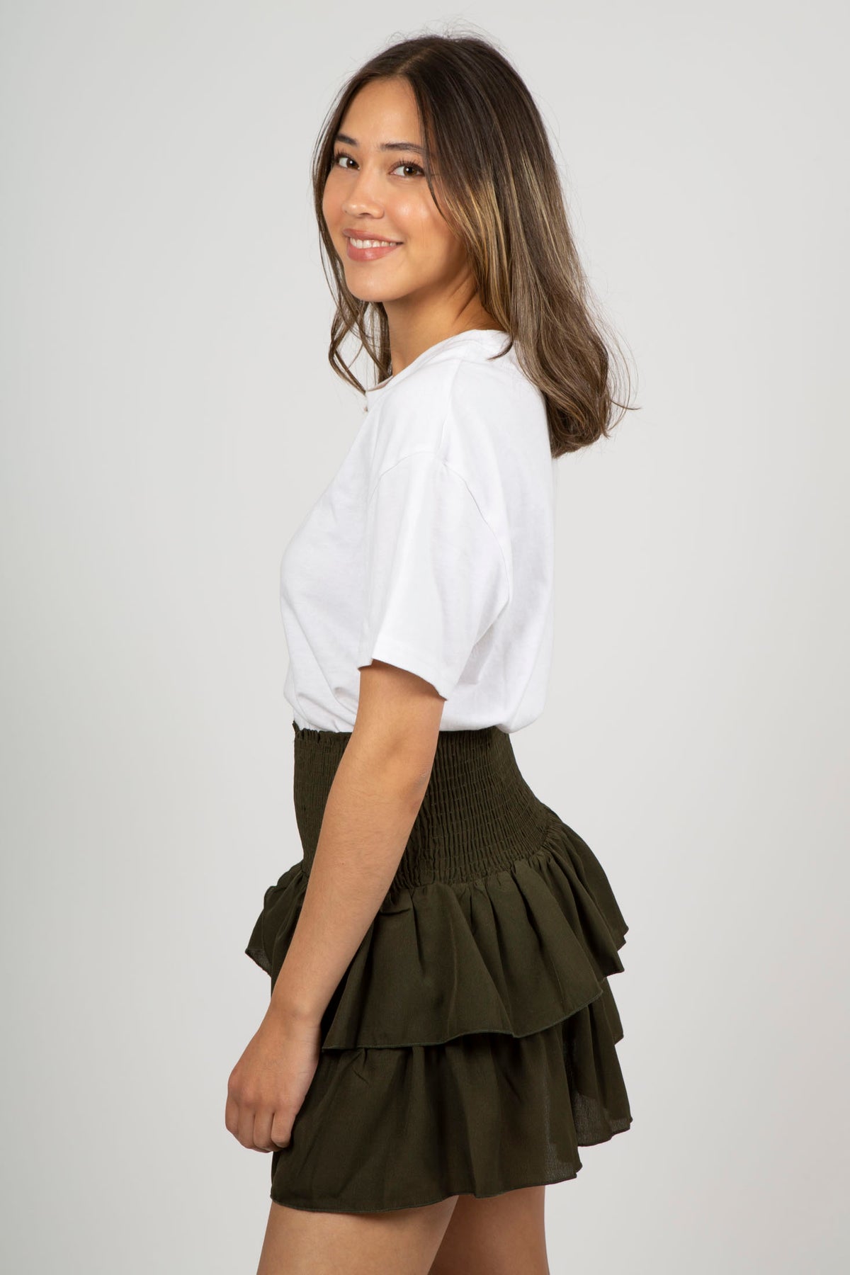 Carin Skirt - Army