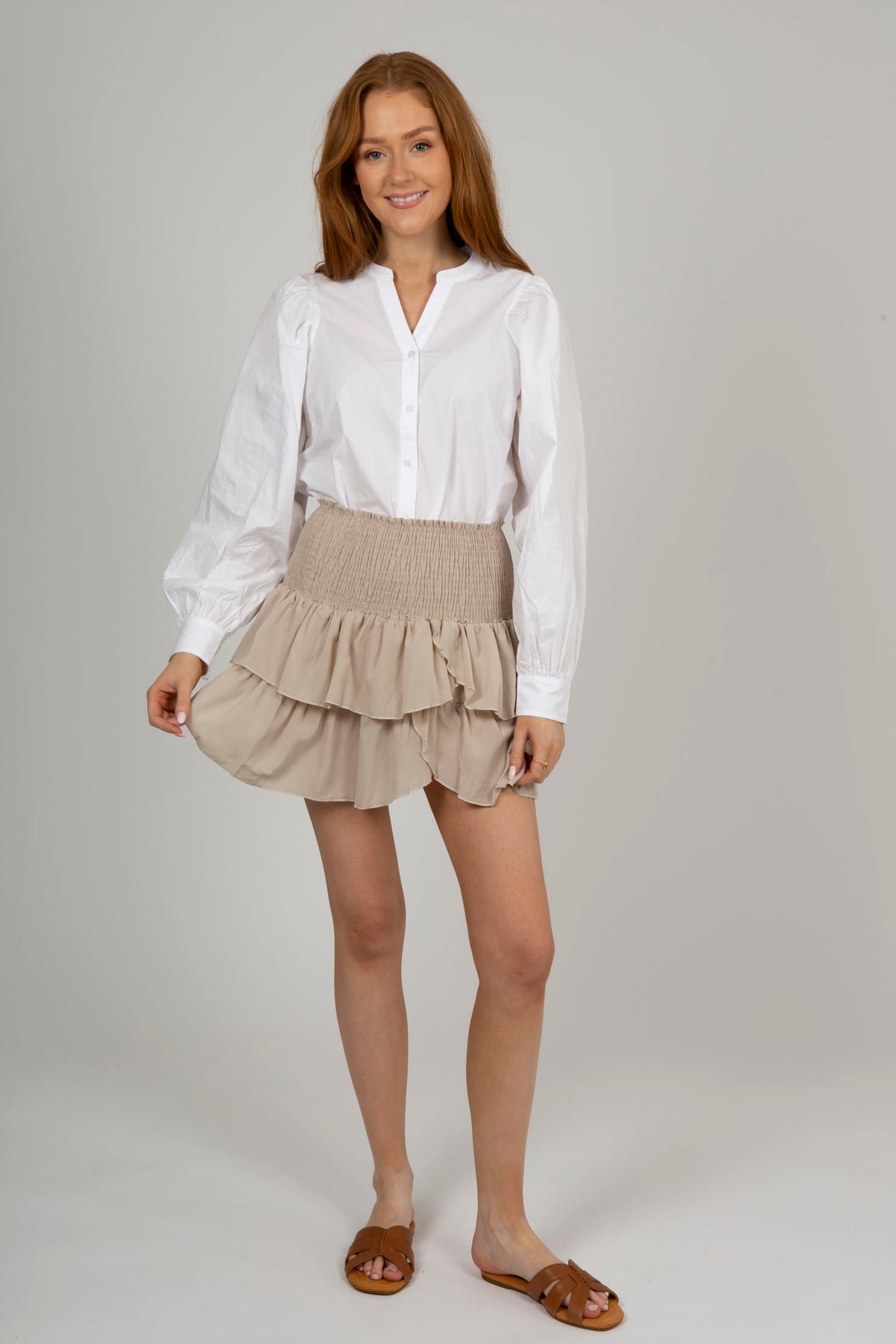Carin Skirt - Sand