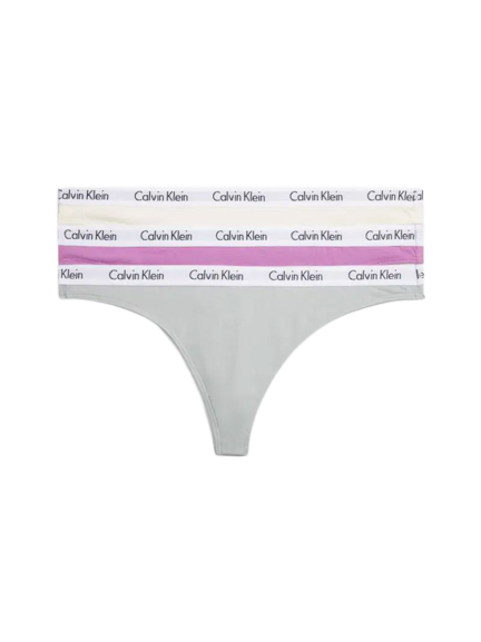 Thong 3Pk - Silver/Vanilla/Iris