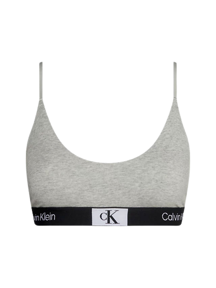 Unlined Bralette - Grey Heather