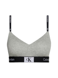 Lght Lined Bralette - Grey Heather