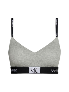 Lght Lined Bralette - Grey Heather