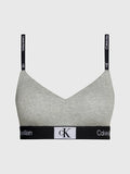 Lght Lined Bralette - Grey Heather