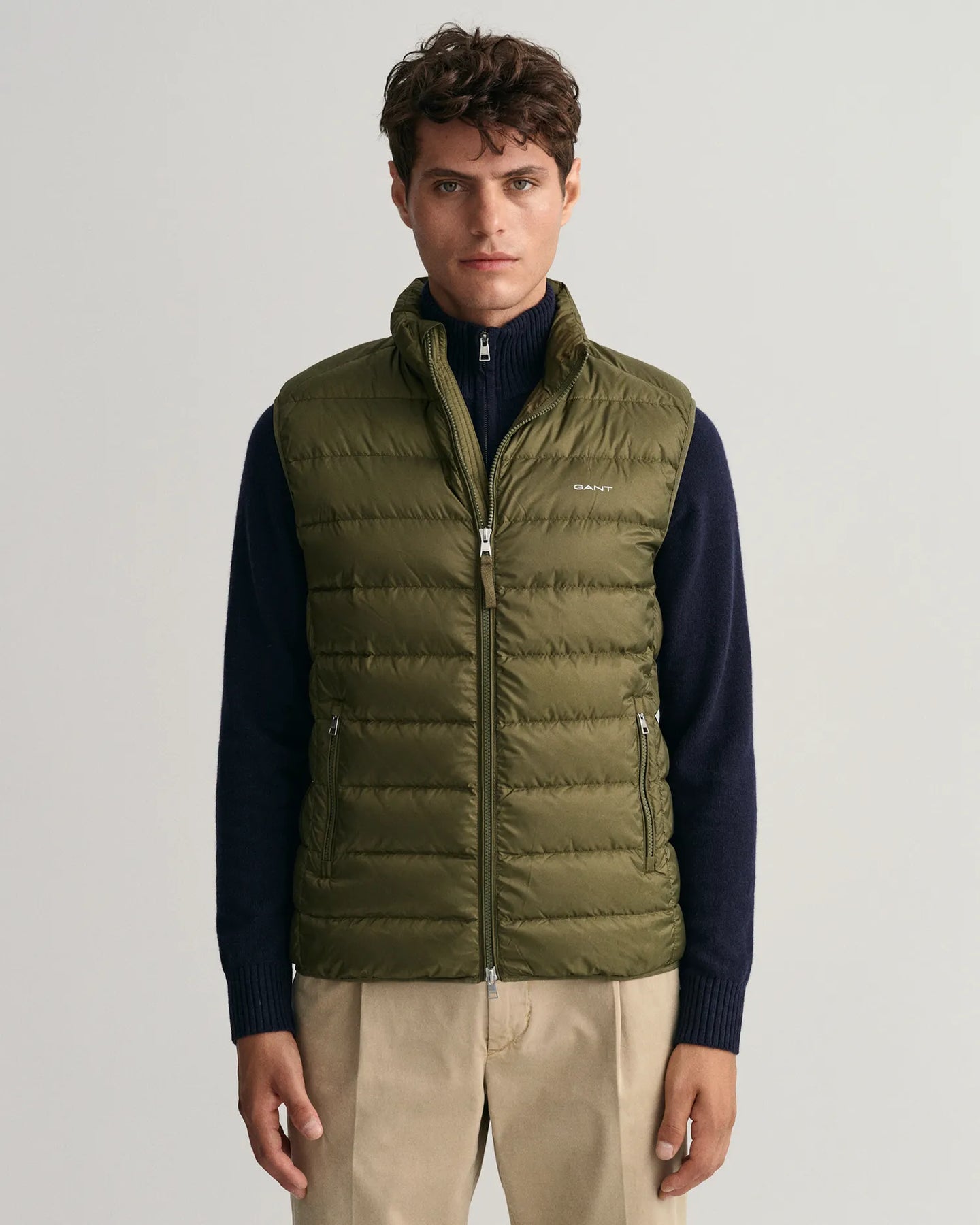 Light Down Gilet - Racing Green