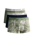 Trunk 3-Pack - Tropical Leaves Print
