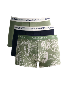Trunk 3-Pack - Tropical Leaves Print