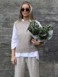 Kala Vest Wool - Sand - Noella - Gensere - VILLOID.no
