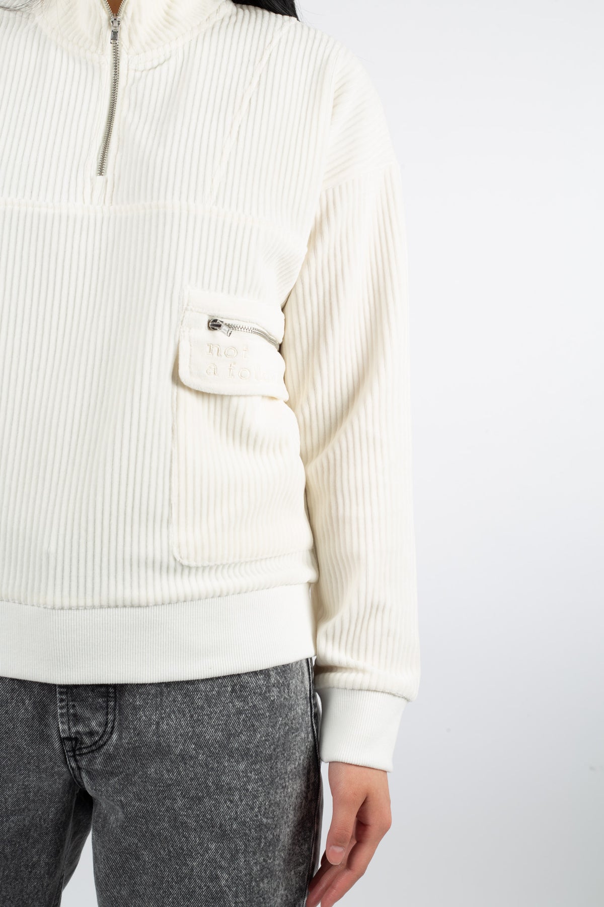 Sirimavo Half-zip - Cream
