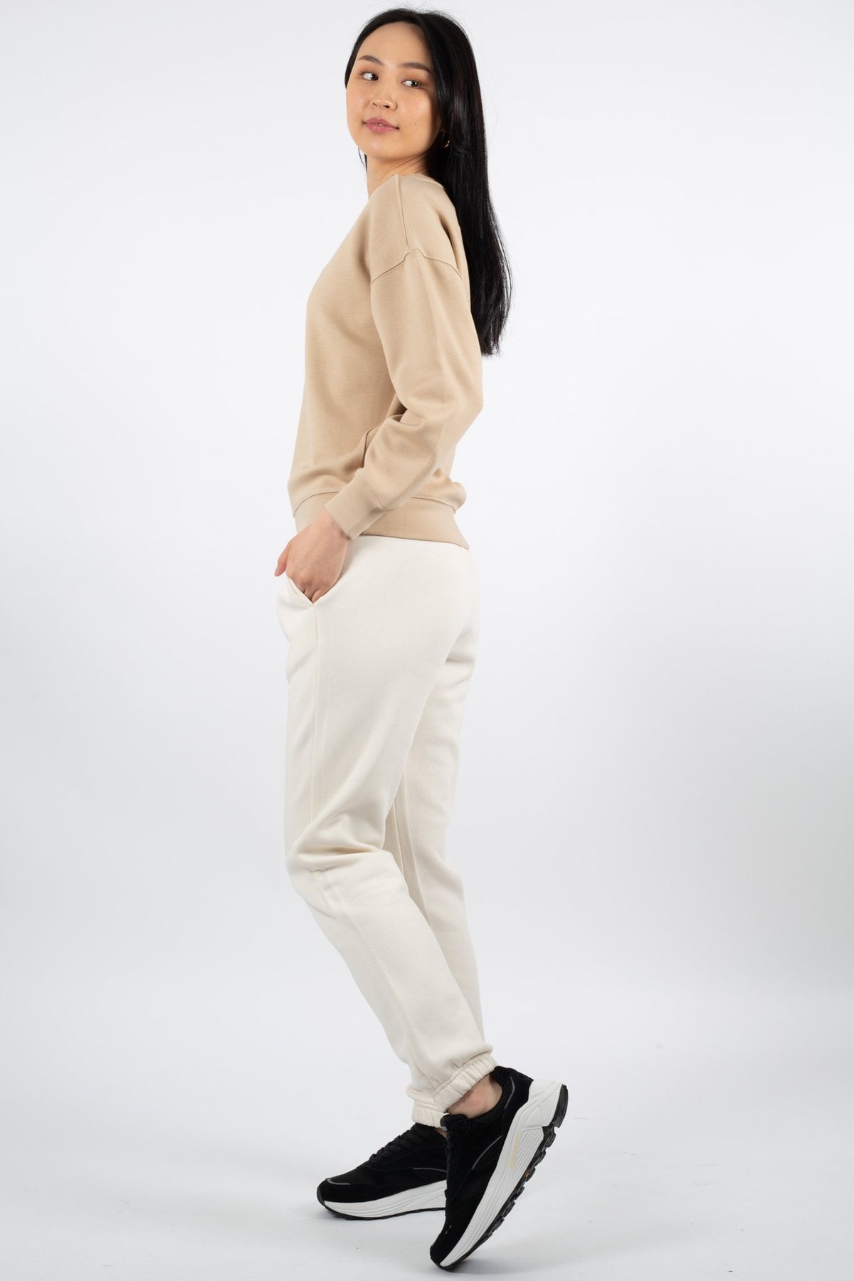 Ima DS Sweatshirt - White Pepper