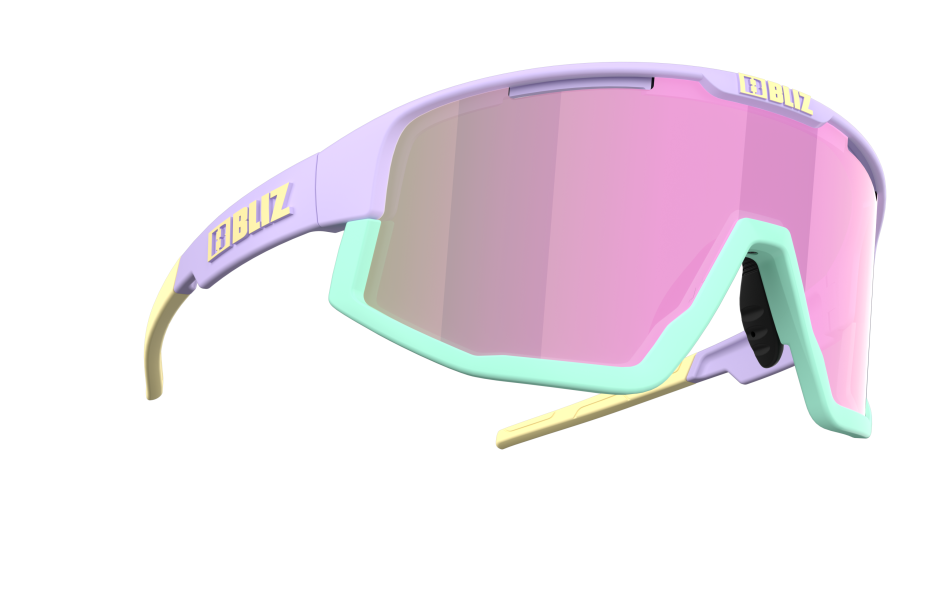 Active Fusion - Matt Pastel Purple - Brown With Pink Multi