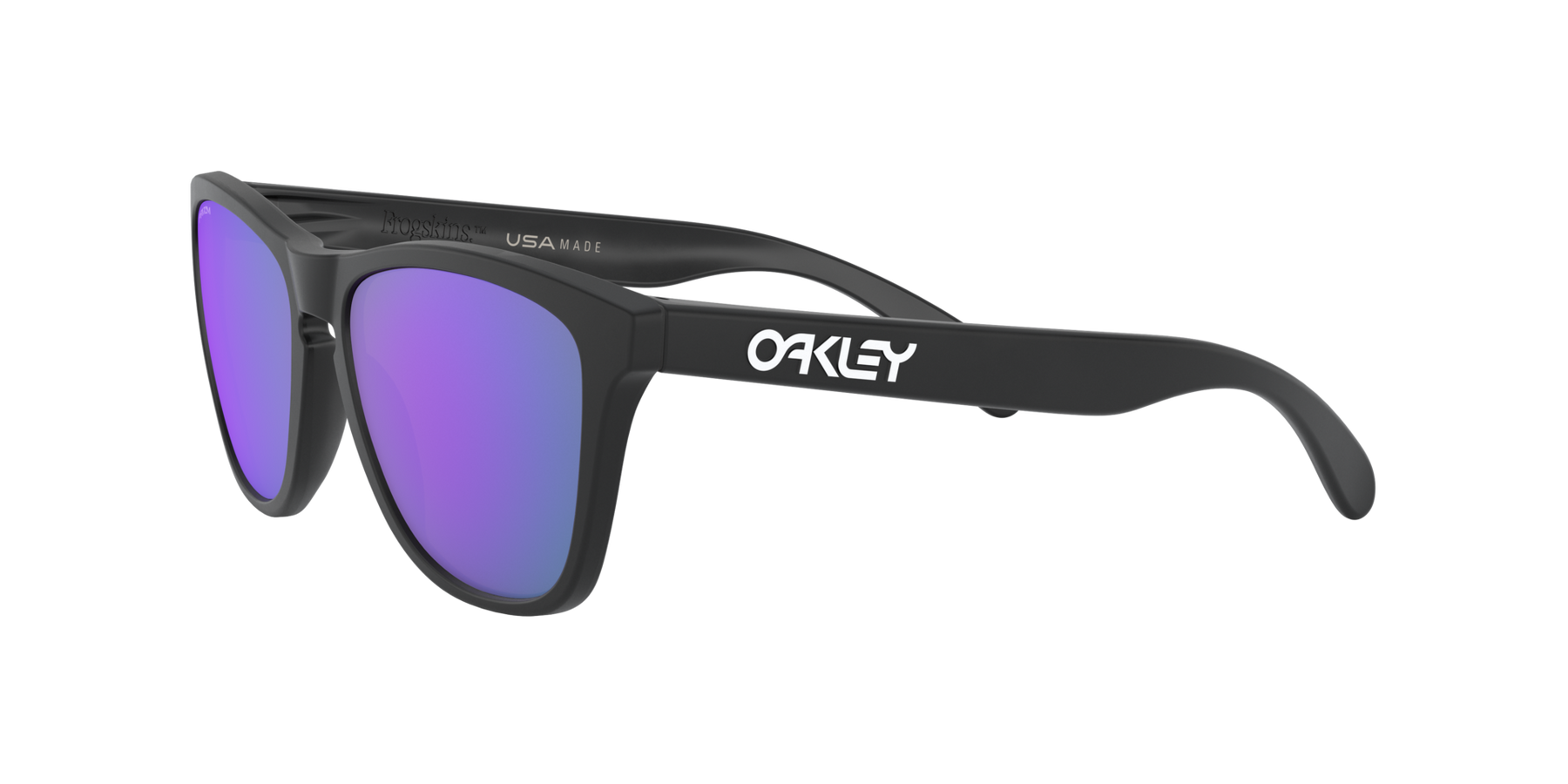 Frogskins - Matte Black - Prizm Violet