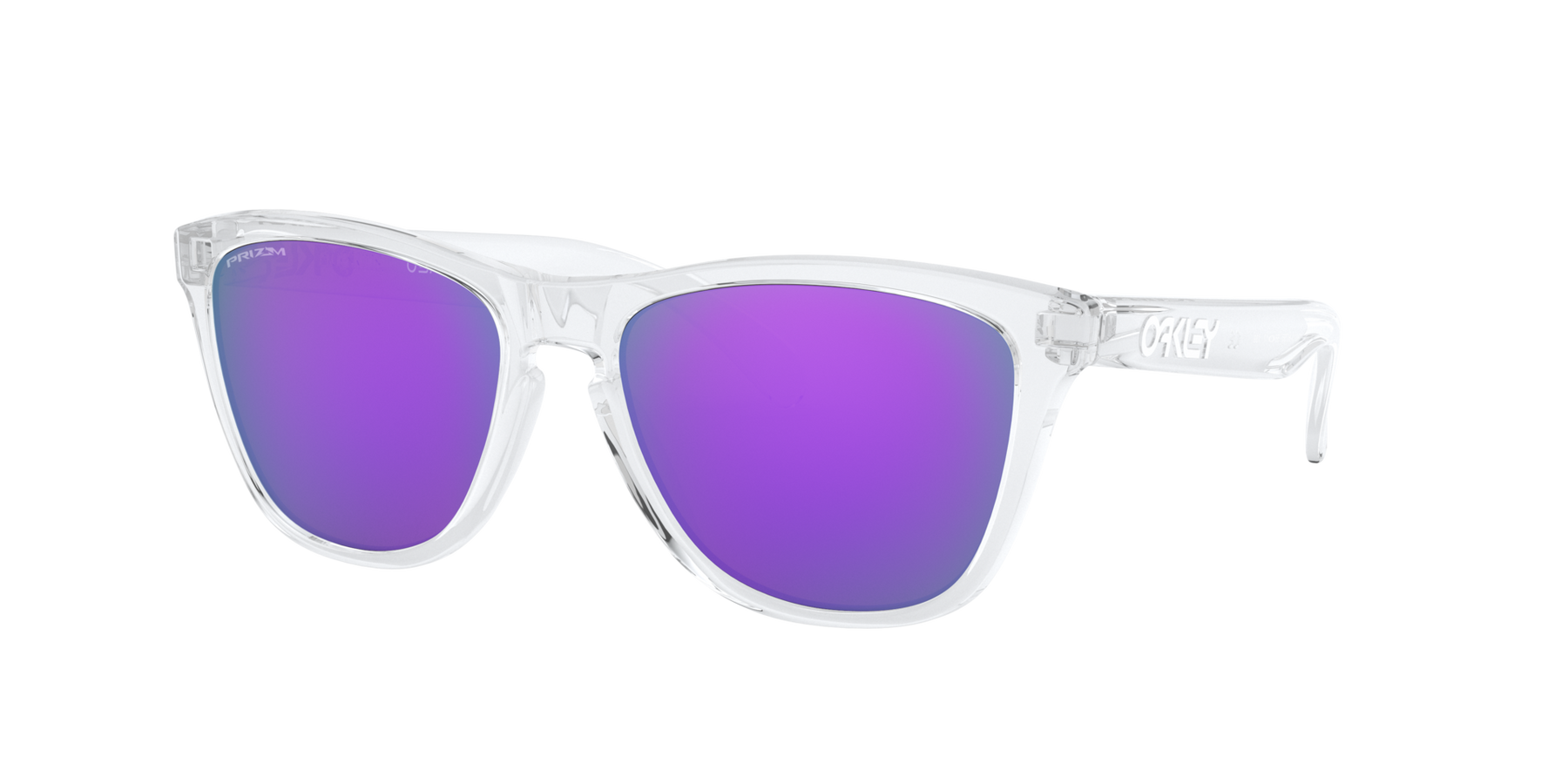 Frogskins - Polished Clear - Prizm Violet