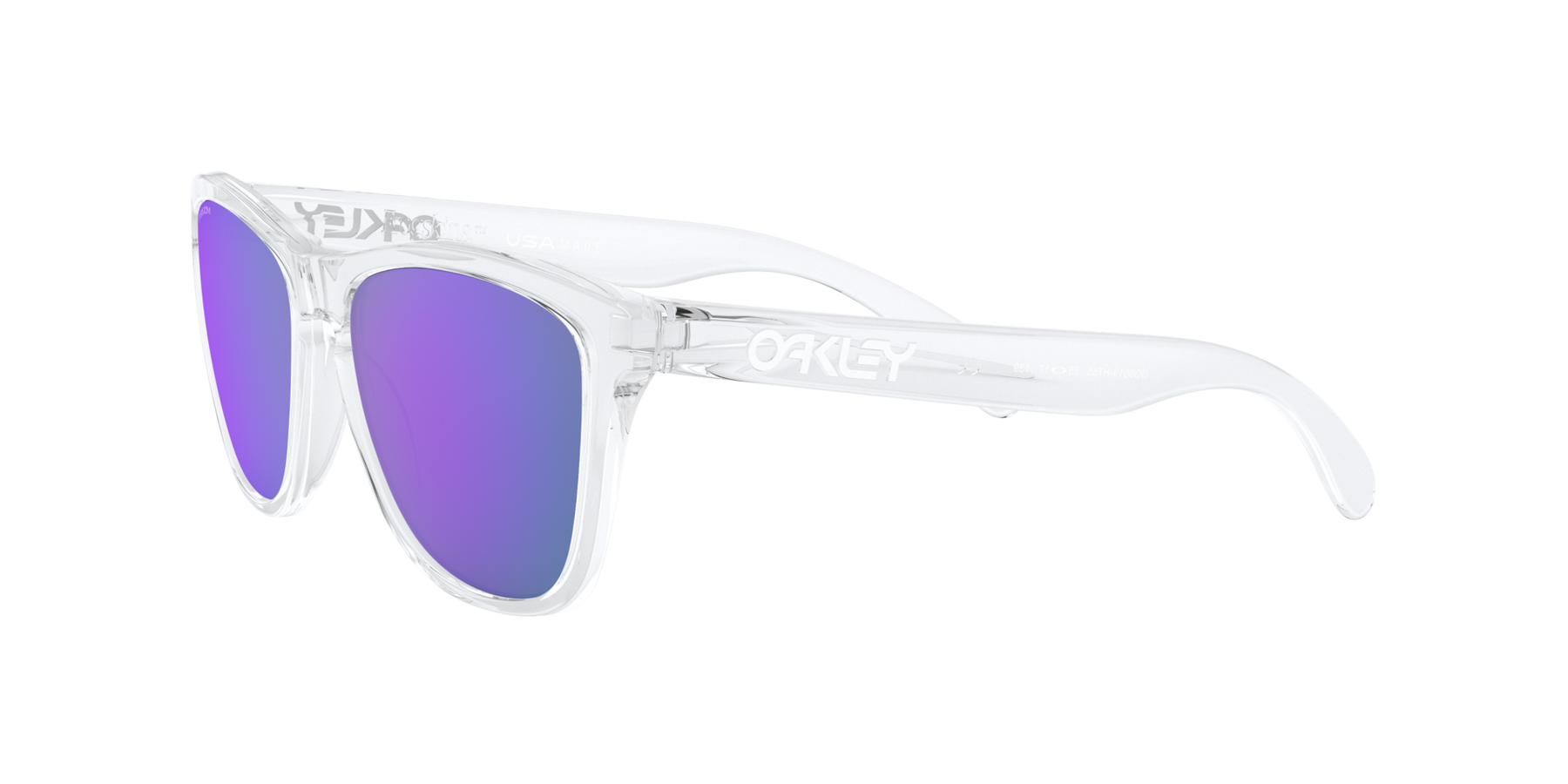 Frogskins - Polished Clear - Prizm Violet