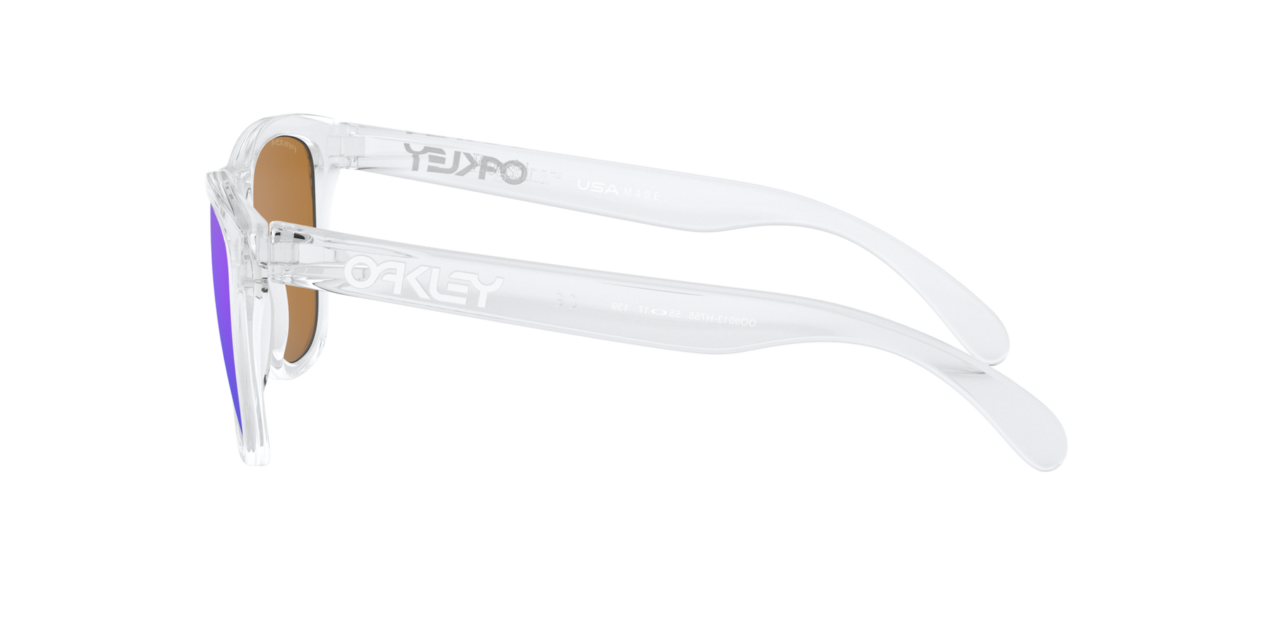 Frogskins - Polished Clear - Prizm Violet