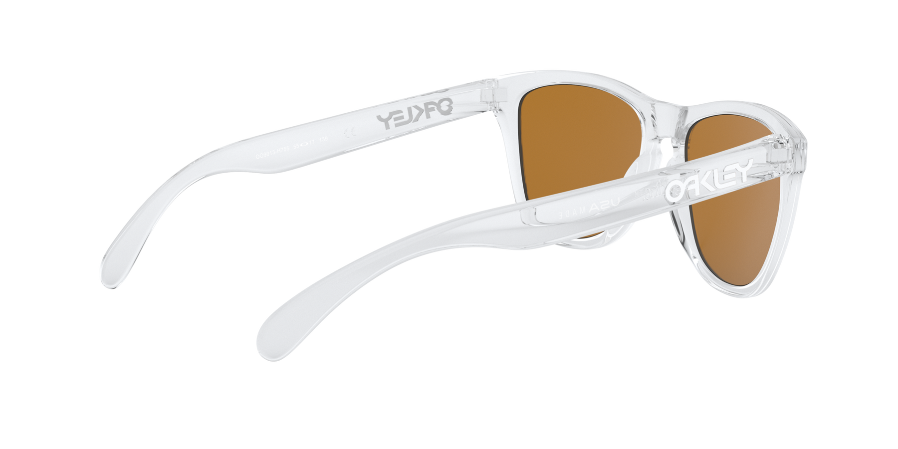 Frogskins - Polished Clear - Prizm Violet