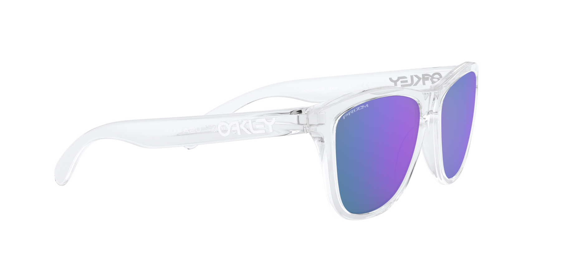 Frogskins - Polished Clear - Prizm Violet