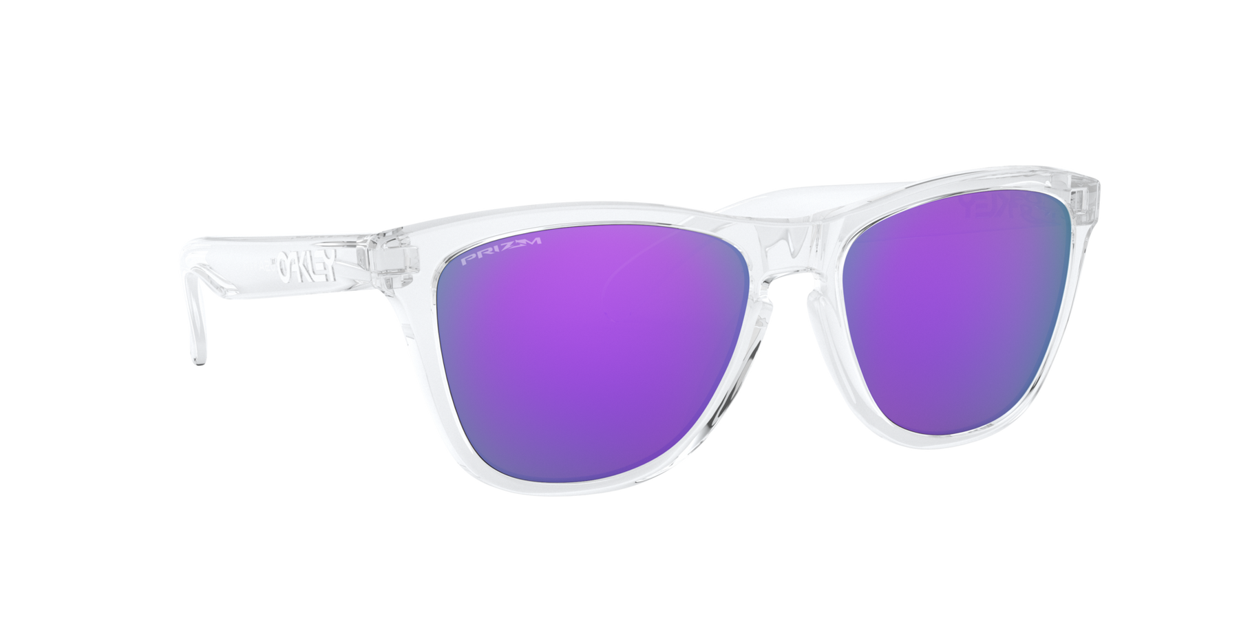 Frogskins - Polished Clear - Prizm Violet