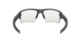 Flak 2.0 XL - Steel - Clear 50% Black Irid Photo
