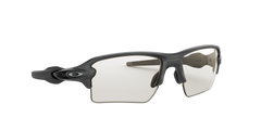Flak 2.0 XL - Steel - Clear 50% Black Irid Photo