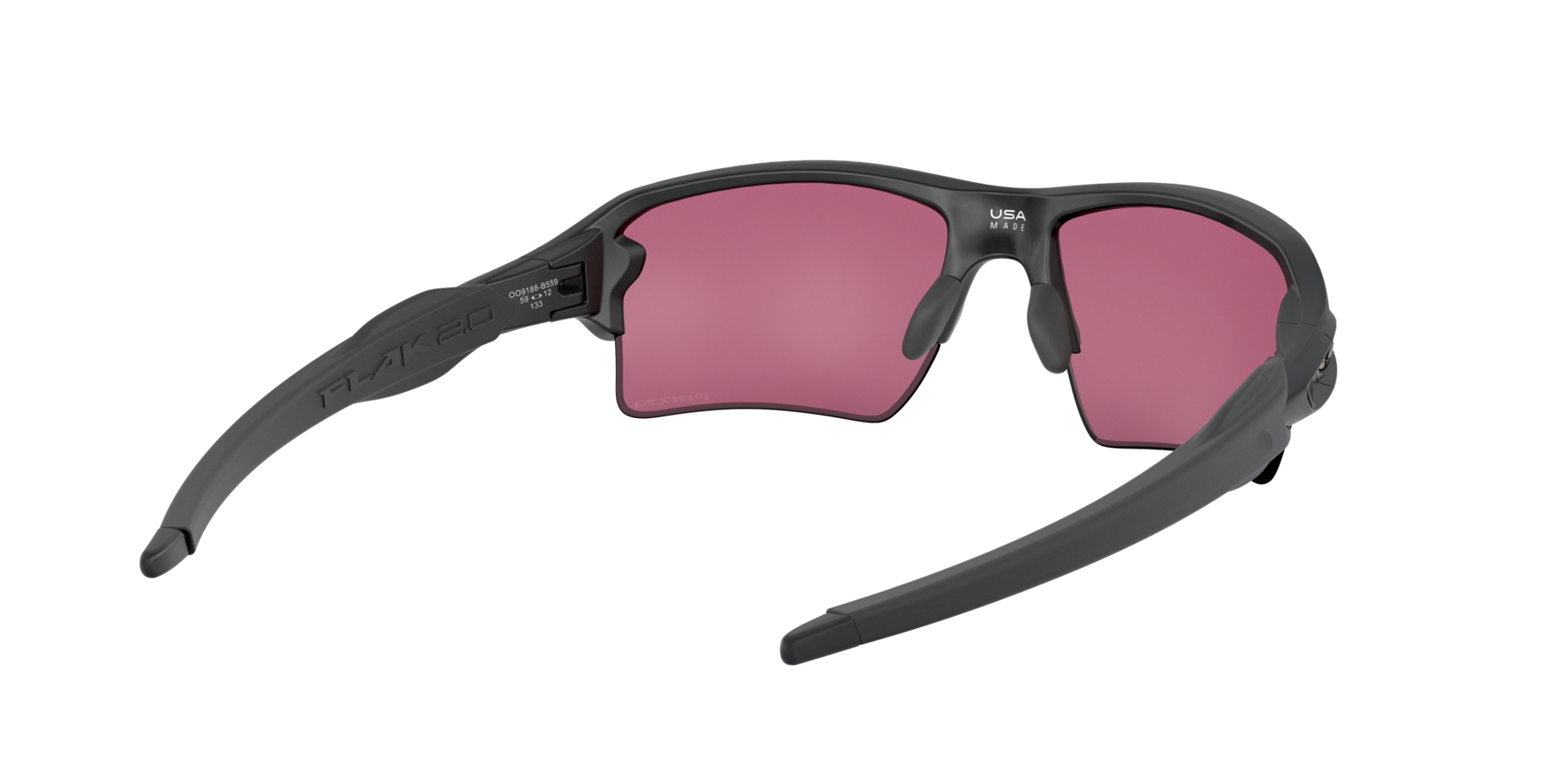 Flak 2.0 XL - Matte Black - Prizm Road Black