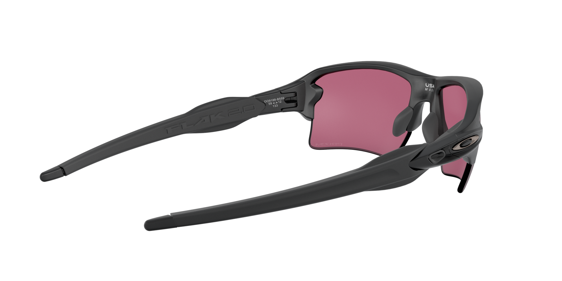Flak 2.0 XL - Matte Black - Prizm Road Black