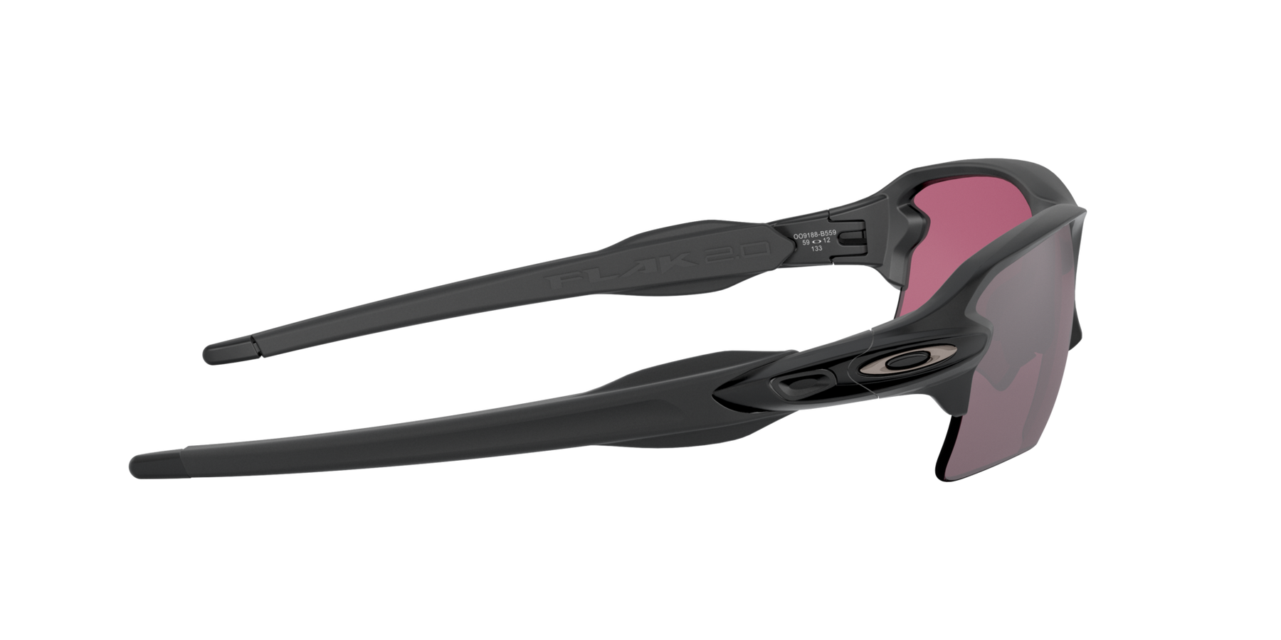 Flak 2.0 XL - Matte Black - Prizm Road Black