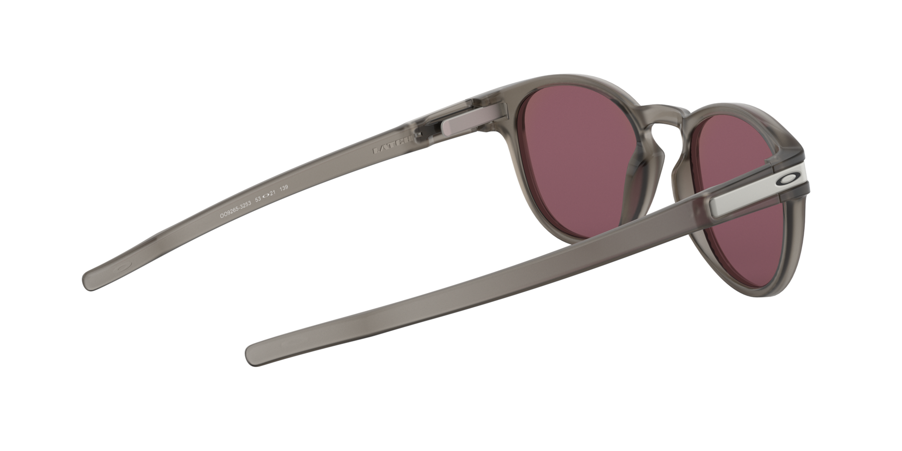 Oakley Latch Solglasögon - Matte Grey Ink - Prizm Sapphire Iridium Polarized