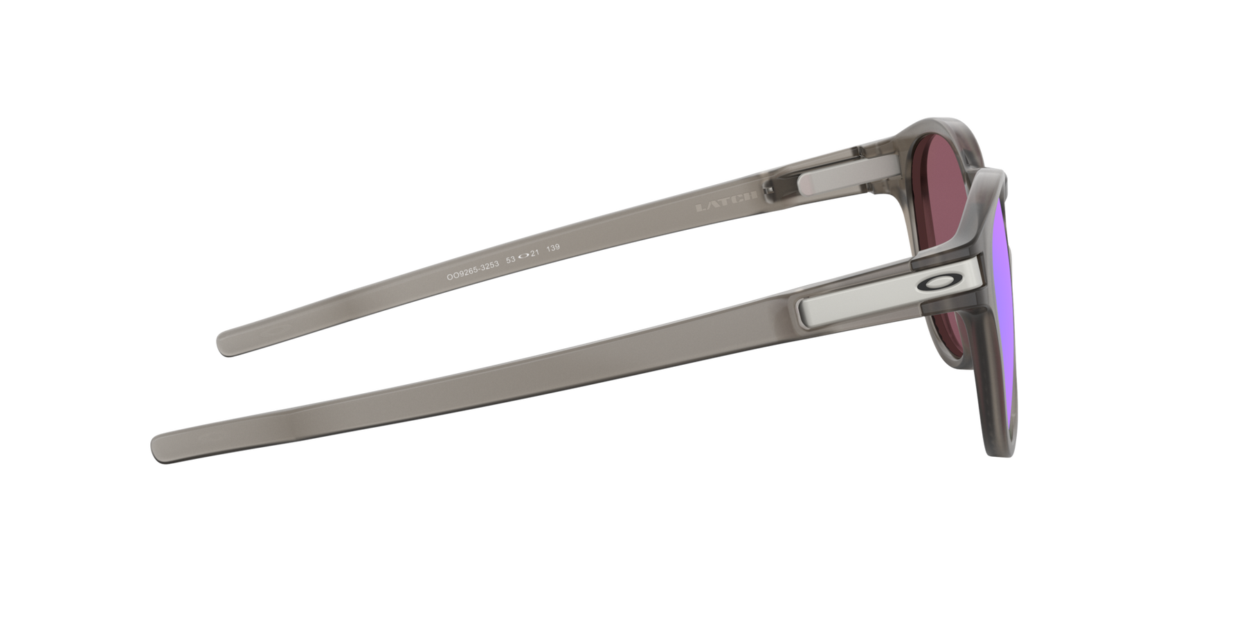 Oakley Latch Solglasögon - Matte Grey Ink - Prizm Sapphire Iridium Polarized