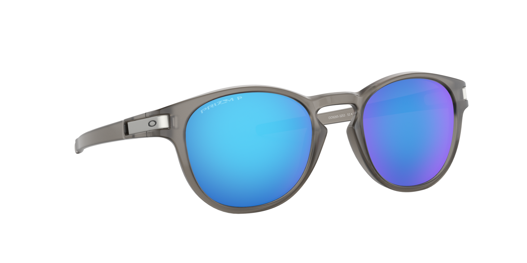 Oakley Latch Solglasögon - Matte Grey Ink - Prizm Sapphire Iridium Polarized