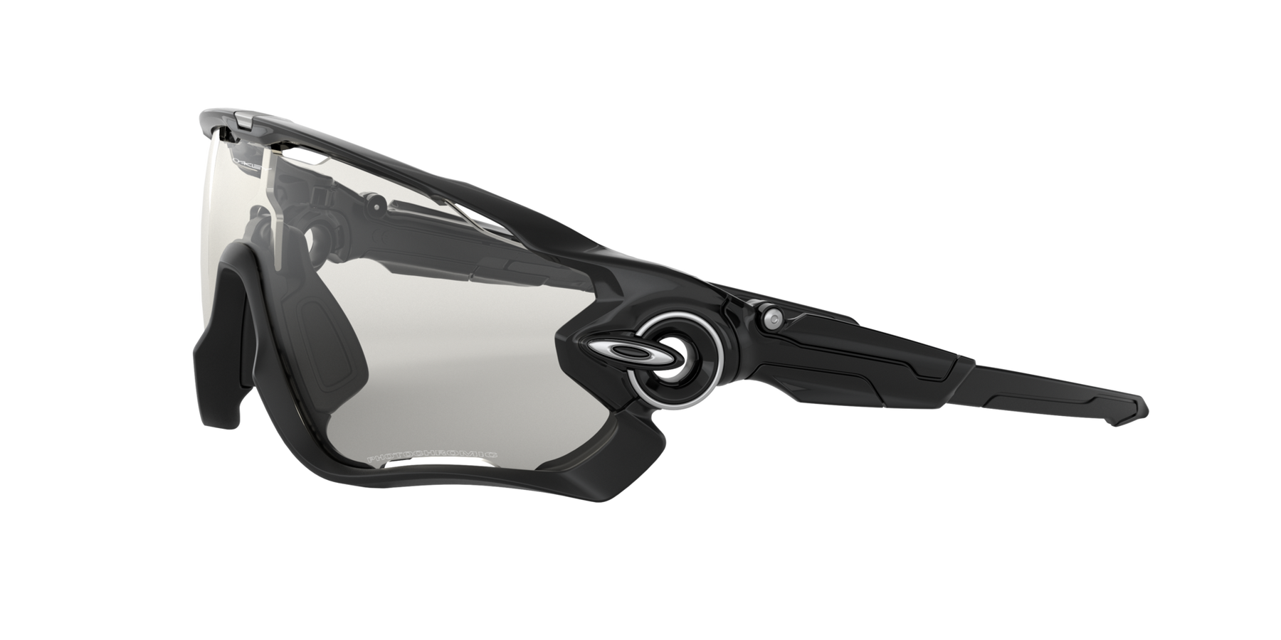 Jawbreaker - Polished Black - Clear/Black Iridium Photochromic