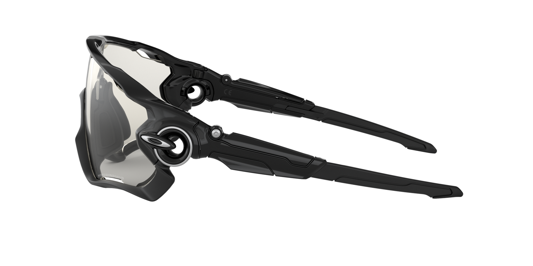 Jawbreaker - Polished Black - Clear/Black Iridium Photochromic