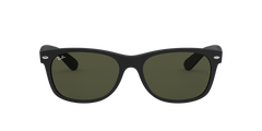 New Wayfarer - Rubber Black - G-15 Green