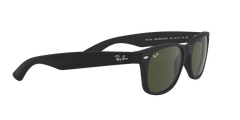 New Wayfarer - Rubber Black - G-15 Green