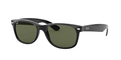 New Wayfarer Classic - Black - Green G-15