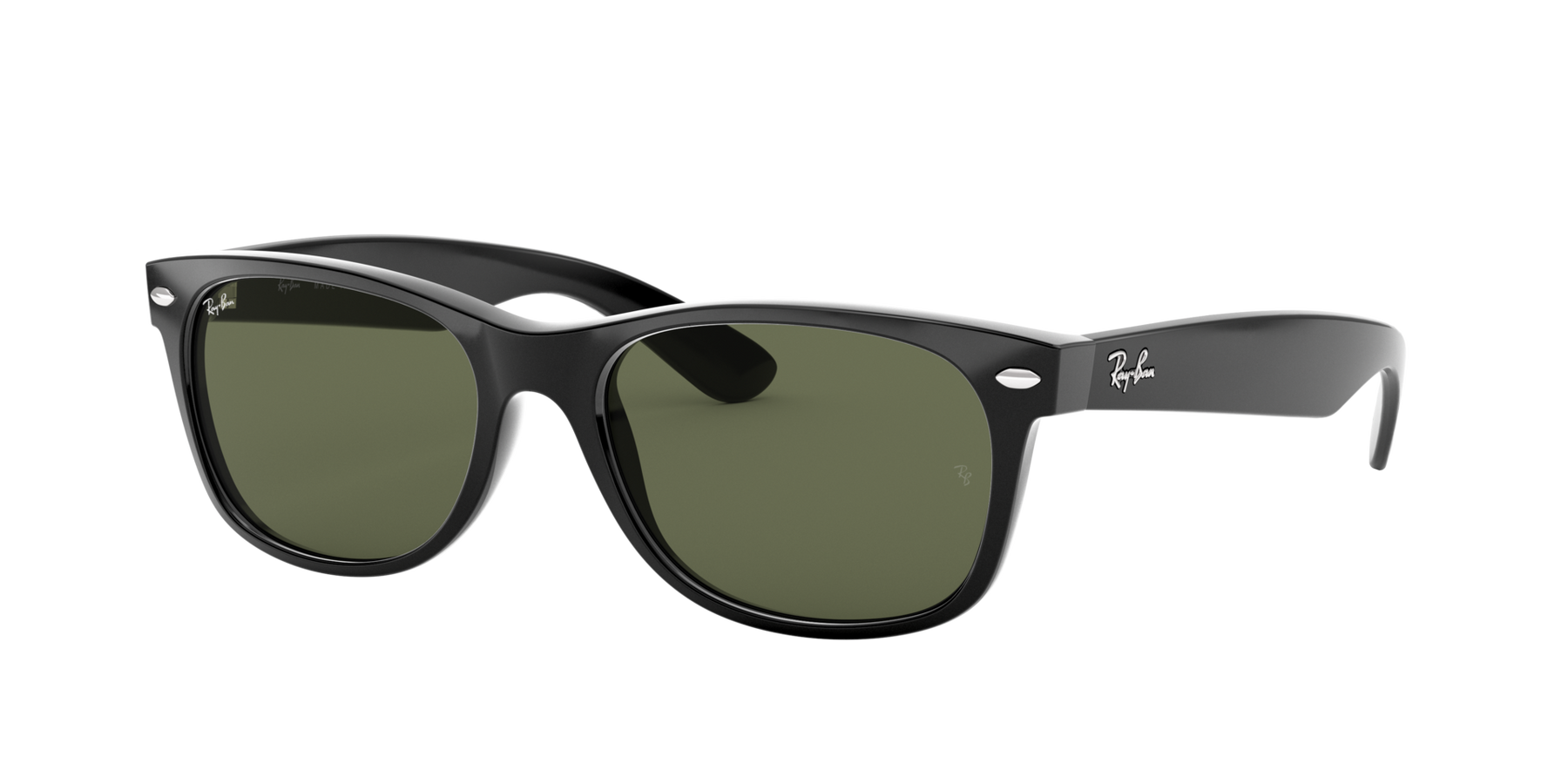 Ray-Ban New Wayfarer Classic - Svart / Grön G-15